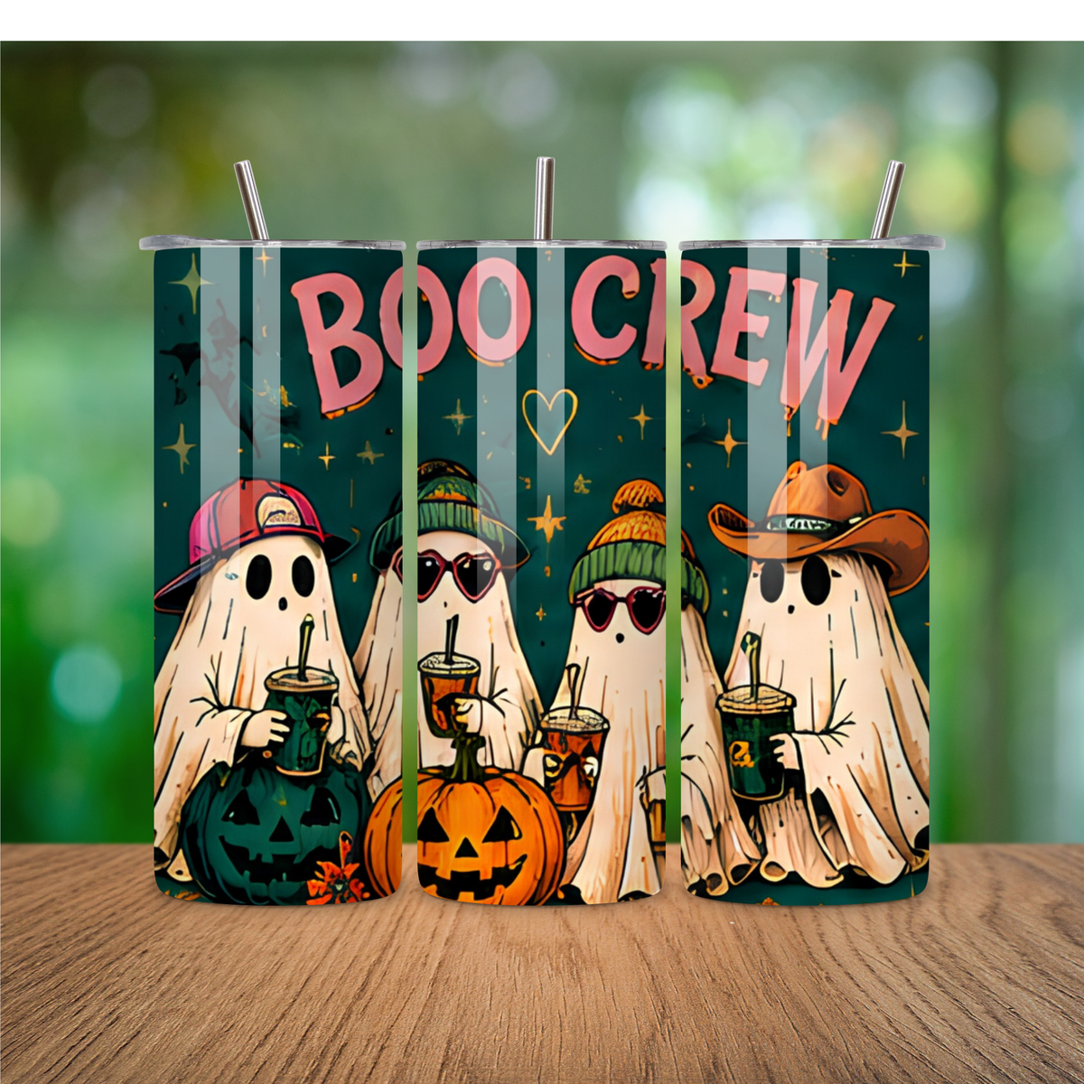 Boo Crew Halloween Tumbler