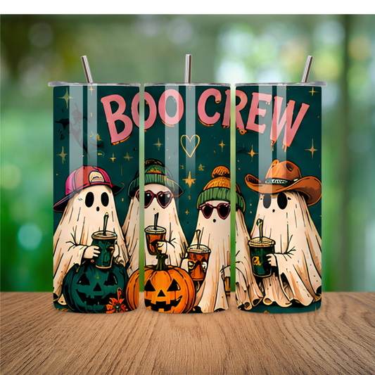 Boo Crew Halloween Tumbler